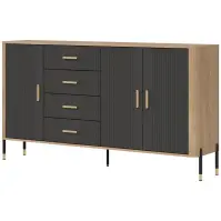 Komoda Dante Dt10 Dub Cremona/Antracit