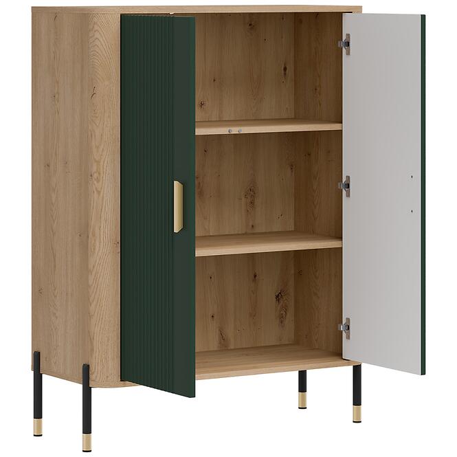 Komoda Dante Dt11 Dub Cremona/Zelená,6