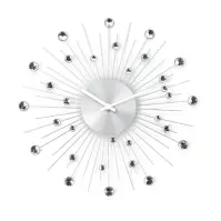 Hodiny GH2317 50x4 cm diamond silver