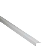 Profil uholníkový PCV biely 20x10x1.1mm 1m