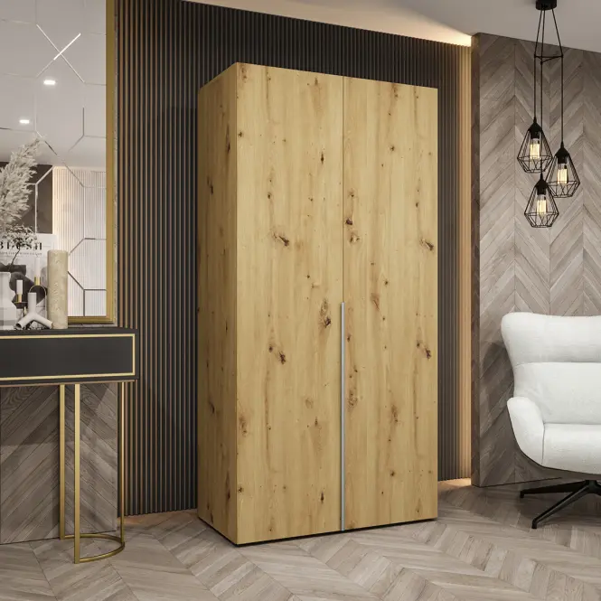 Skriňa Alicante I 100 artisan strieborný,5