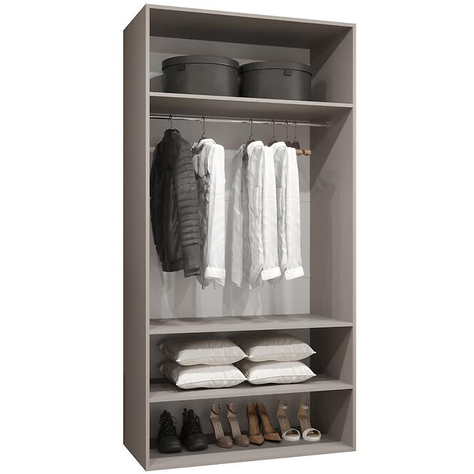 Skriňa Alicante I 100 kašmír/čierna,7