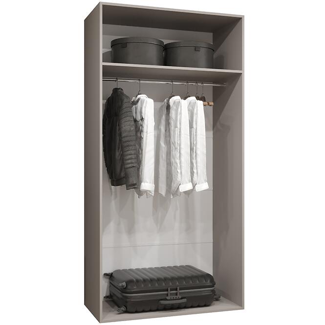 Skriňa Alicante I 100 kašmír/strieborný,6