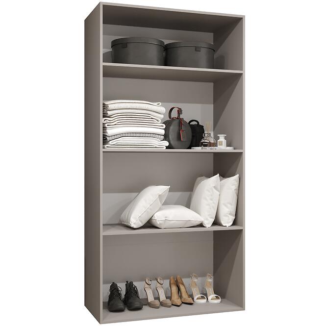 Skriňa Alicante I 100 kašmír/strieborný,8