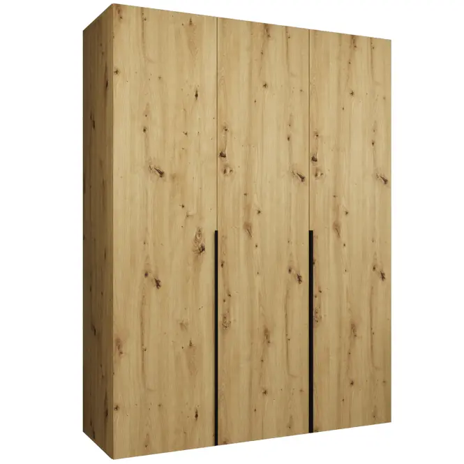 Skriňa Alicante I 150 artisan čierna