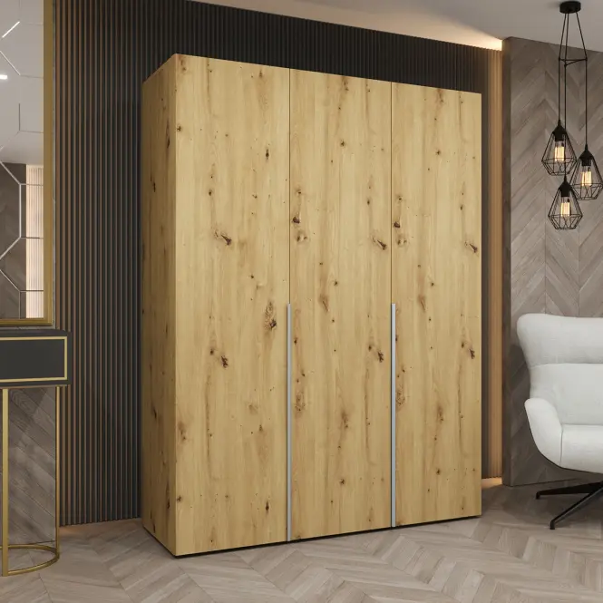 Skriňa Alicante I 150 artisan strieborný