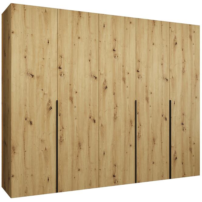 Skriňa Alicante I 250 artisan čierna