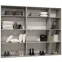 Skriňa Alicante I 250 kašmír/čierna,8