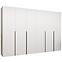 Skriňa Alicante I 300 biela/čierna