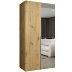 Skriňa Alicante II 100 artisan strieborný
