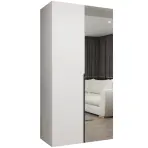 Skriňa Alicante II 100 biela/čierna