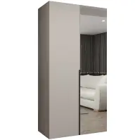 Skriňa Alicante II 100 kašmír/čierna