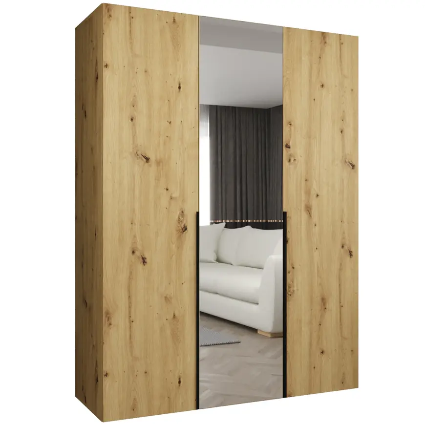 Skriňa Alicante II 150 artisan čierna