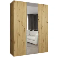 Skriňa Alicante II 150 artisan strieborný
