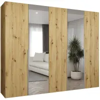Skriňa Alicante II 250 artisan strieborný