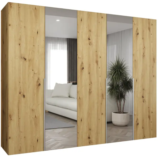 Skriňa Alicante II 250 artisan strieborný