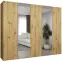 Skriňa Alicante II 250 artisan strieborný