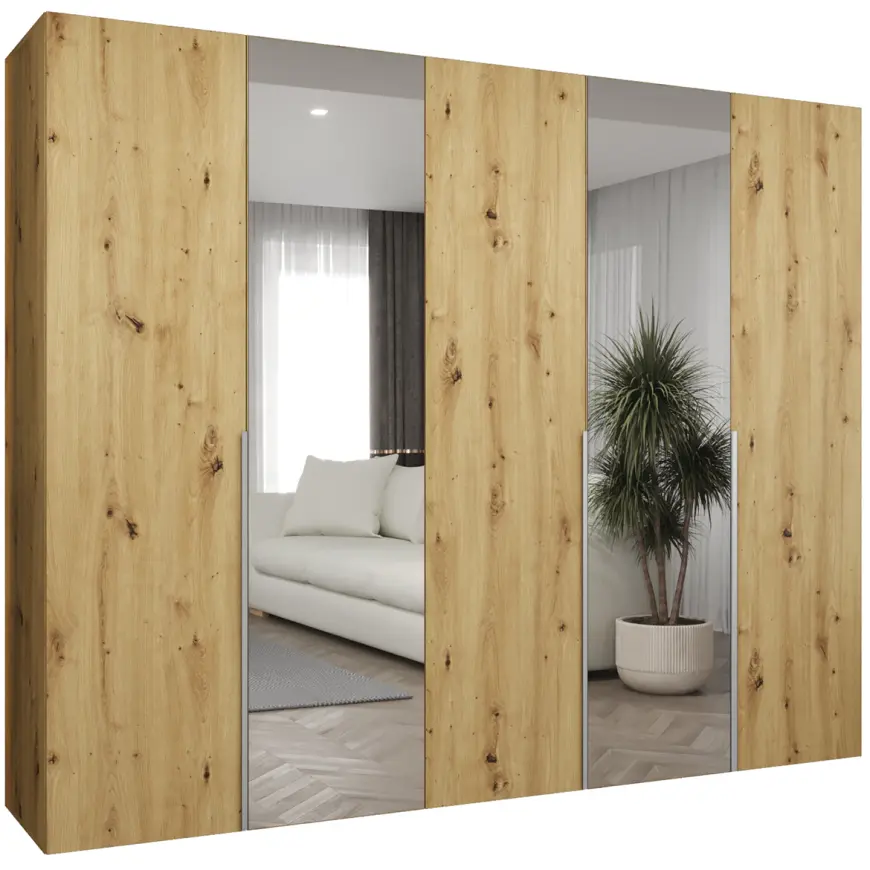 Skriňa Alicante II 250 artisan strieborný