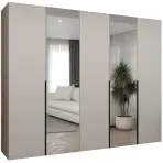 Skriňa Alicante II 250 kašmír/čierna
