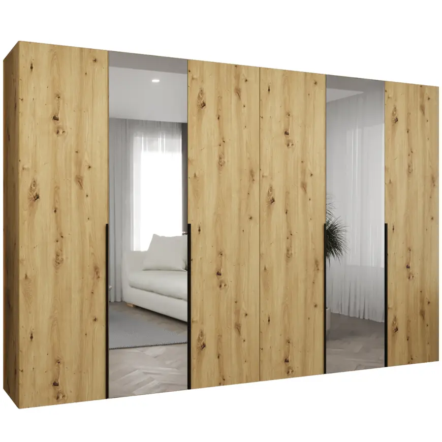 Skriňa Alicante II 300 artisan čierna