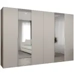 Skriňa Alicante II 300 kašmír/strieborný