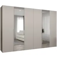 Skriňa Alicante II 300 kašmír/strieborný