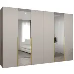 Skriňa Alicante II 300 kašmír/zlatá