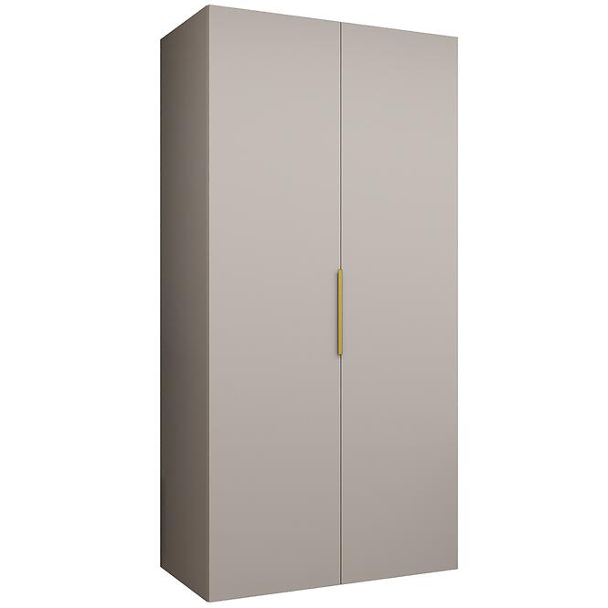 Skriňa Marbella I 100 kašmír/zlatá