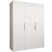 Skriňa Marbella I 150 biela/strieborný