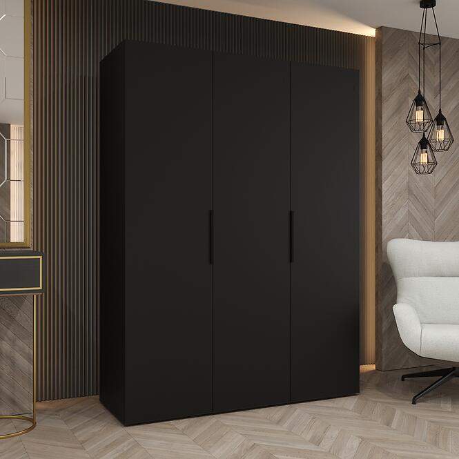 Skriňa Marbella I 150 čierna