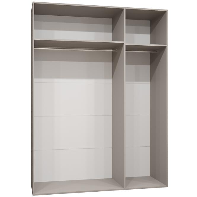 Skriňa Marbella I 150 kašmír/strieborný