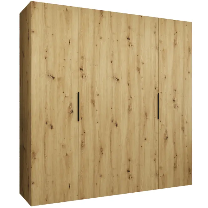 Skriňa Marbella I 200 artisan čierna