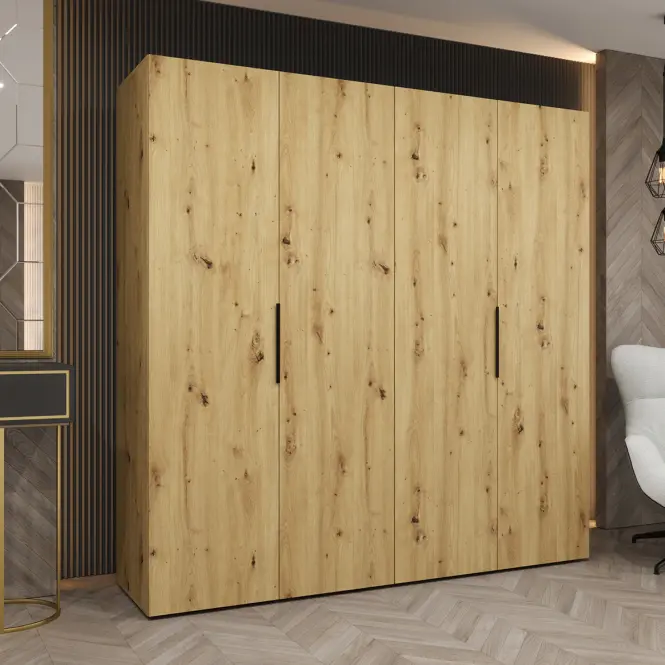 Skriňa Marbella I 200 artisan čierna
