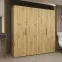 Skriňa Marbella I 200 artisan čierna,5