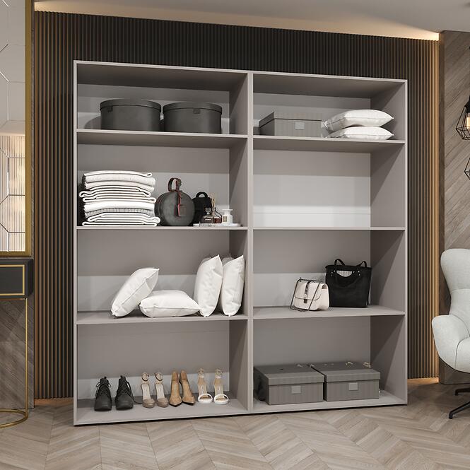 Skriňa Marbella I 200 kašmír/čierna