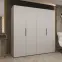 Skriňa Marbella I 200 kašmír/čierna,9