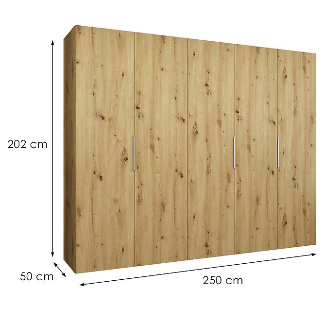 Skriňa Marbella I 250 artisan kašmír,2