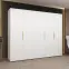 Skriňa Marbella I 250 biela/zlatá,5