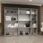 Skriňa Marbella I 250 kašmír/čierna,15