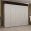 Skriňa Marbella I 250 kašmír/zlatá,9