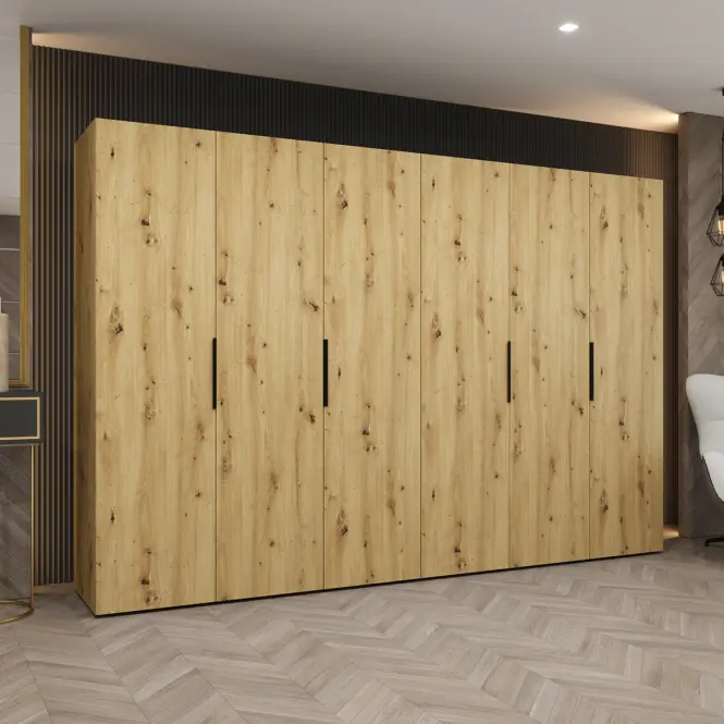 Skriňa Marbella I 300 artisan čierna