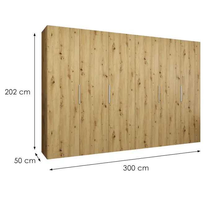 Skriňa Marbella I 300 artisan kašmír