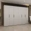 Skriňa Marbella I 300 kašmír/čierna,11