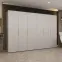 Skriňa Marbella I 300 kašmír/zlatá,11