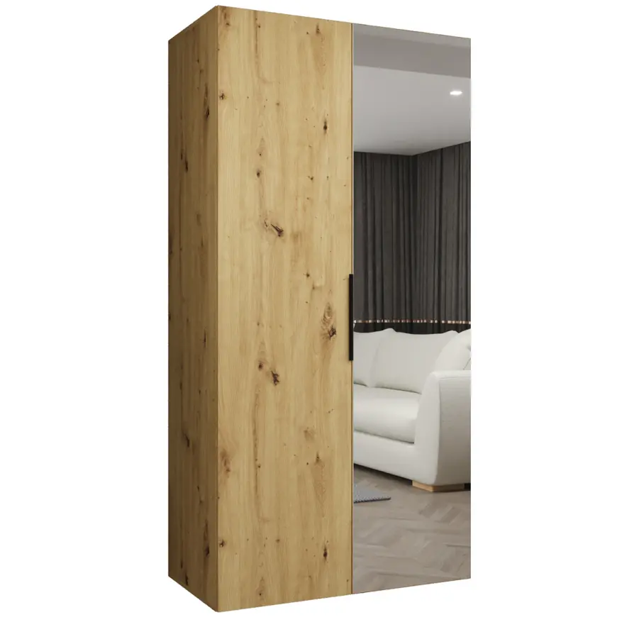 Skriňa Marbella II 100 artisan čierna