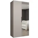 Skriňa Marbella II 100 kašmír/čierna