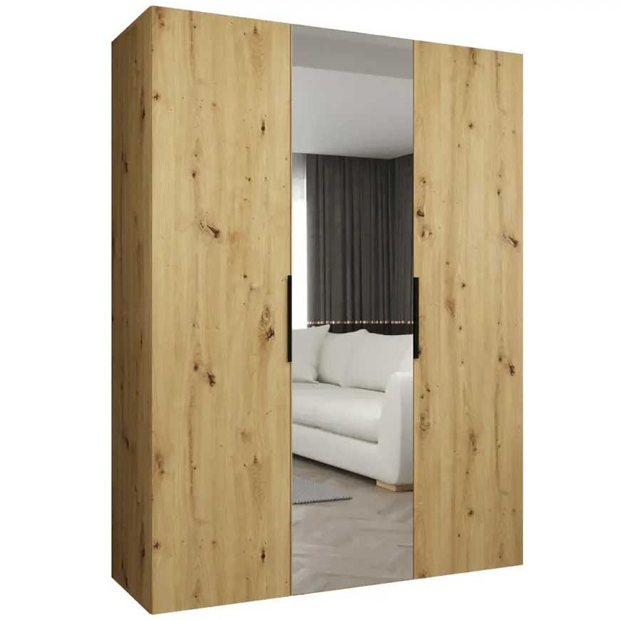 Skriňa Marbella II 150 artisan čierna