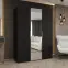 Skriňa Marbella II 150 čierna/zlatá,5