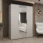 Skriňa Marbella II 150 kašmír/čierna,9