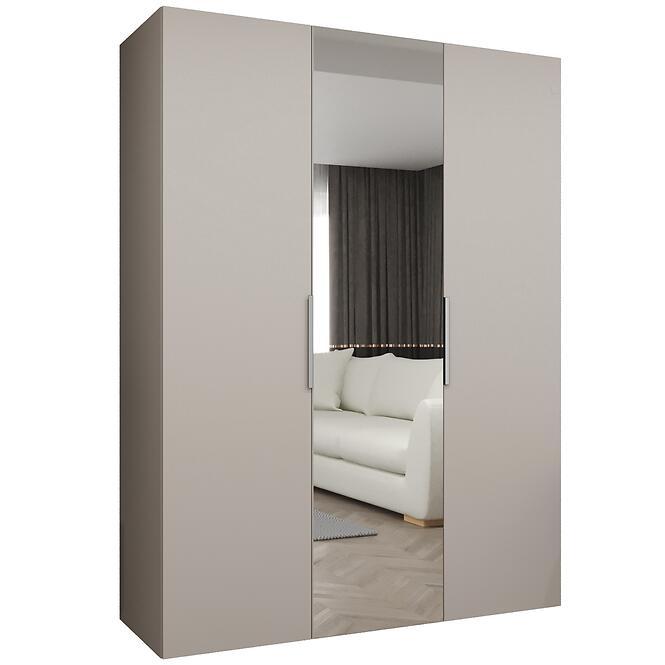 Skriňa Marbella II 150 kašmír/strieborný